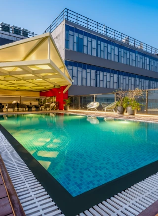 Enjoy poolside comfort at Orchid Hotel Chandigarh – Top rated hotel in Zirakpur Relaxing poolside at Orchid Hotel Chandigarh Zirakpur offering comfort and luxury – best hotel stay in Chandigarh for leisure travelers