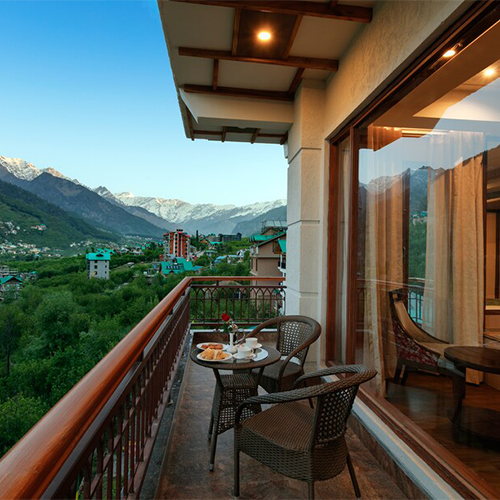 Boutique Hotel in Manali – Book Hotel in Manali Near Naggar Road Chic interiors at luxury hotel in Naggar Road Manali – Boutique stay in Himachal