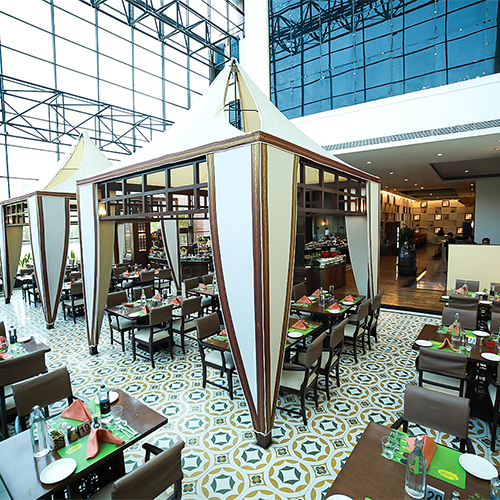 Dining at Orchid Hotel Pune – Multi-Cuisine Restaurant Dining Area at The Orchid Hotel Pune – Multi-Cuisine Restaurant Near Balewadi and Hinjewadi