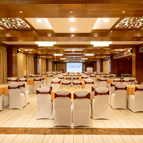 Hotel in Shimla – Reserve conference hall at The Orchid Hotel Conference hall in Shimla at The Orchid Hotel | Book meeting and event spaces