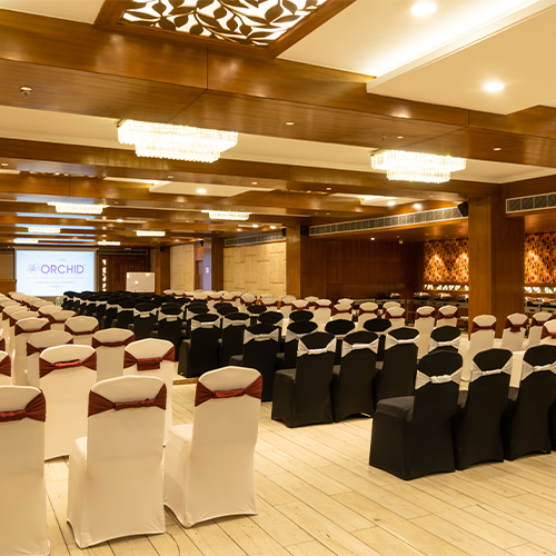 Shimla hotel – AC banquet hall reservation at The Orchid Hotel Air-conditioned banquet hall in Shimla | Book The Orchid Hotel wedding venue
