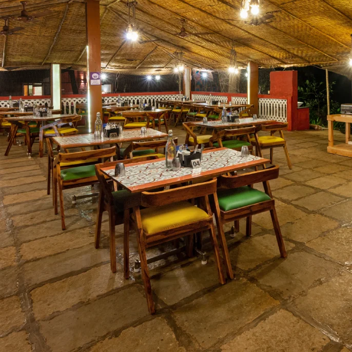 Dine at Wādi – Authentic Konkan Cuisine at Lotus Eco Beach Resort Wādi Beach Shack – Seafood Restaurant at Lotus Eco Beach Resort Dapoli