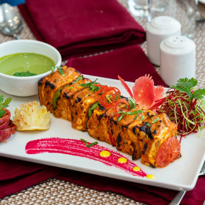 Restaurant at Orchid Hotel Jamnagar - Delight in exquisite dining Pure Veg Fine Dining at Orchid Hotel Jamnagar – Best Restaurant in Jamnagar