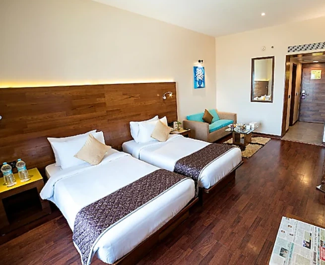 Deluxe Double/Twin Room in Pune – Orchid Hotel Premium Rooms Deluxe Double or Twin Room in Pune – Business & Family Stay near Hinjewadi, Reserve Online