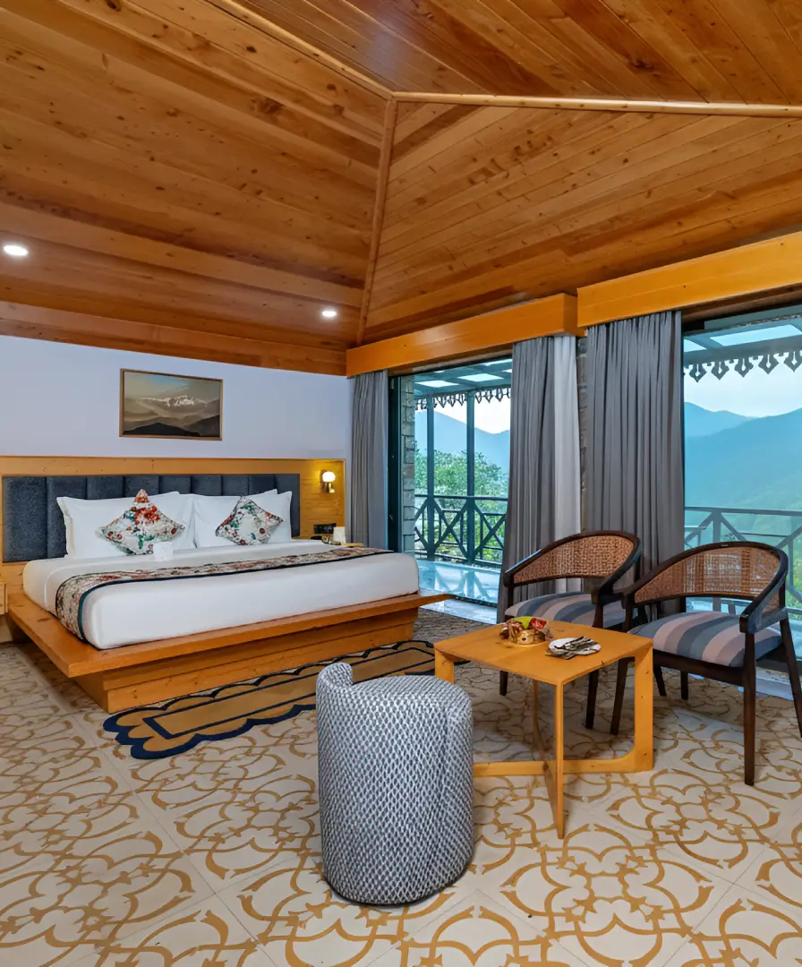 Reserve Anand Kutir Cottage – Family Stay at The Orchid Rishivan Resort Rishikesh Anand Kutir Spacious Cottage at The Orchid Rishivan – Family-Friendly Hotel in Rishikesh