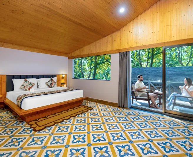 Reserve Anand Kutir Cottage – Family Stay at The Orchid Rishivan Resort Rishikesh Anand Kutir Spacious Cottage at The Orchid Rishivan – Family-Friendly Hotel in Rishikesh