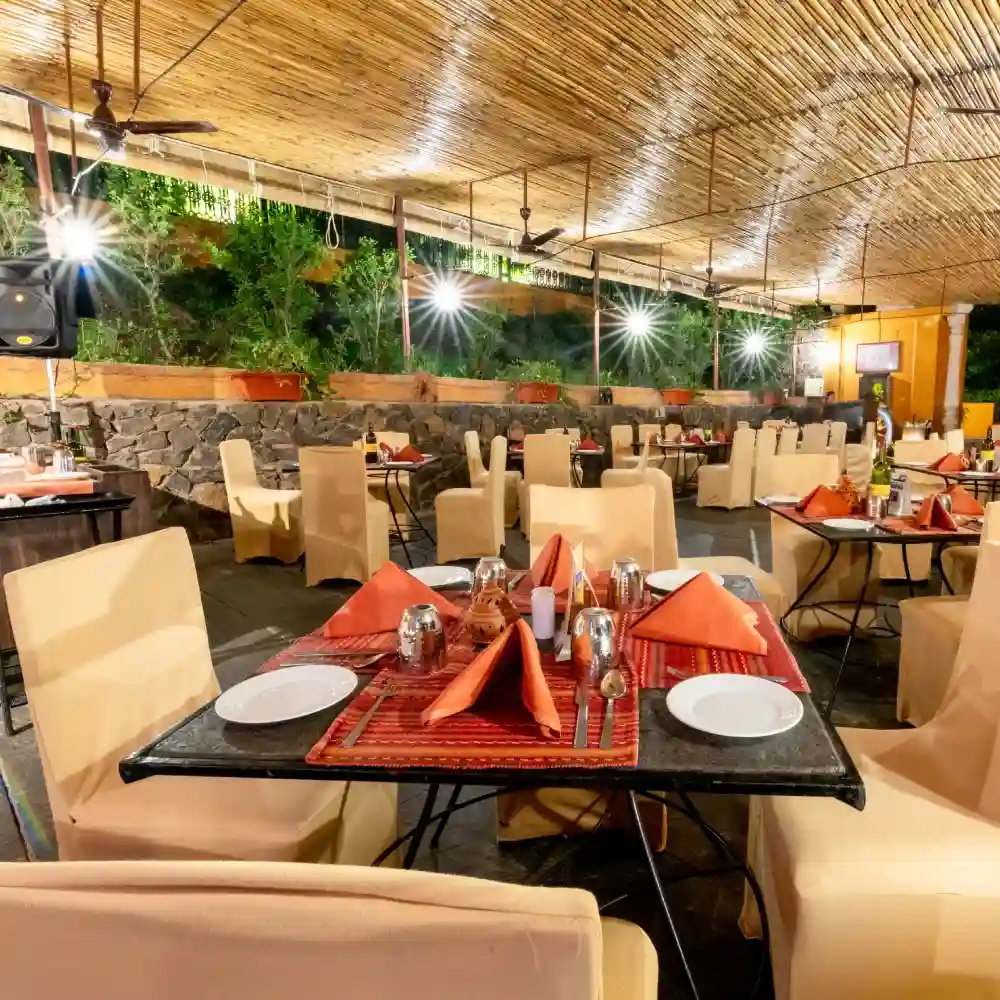 Experience the best hotel restaurants in India at Fort JadhavGADH Fine dining and luxury experiences at Fort JadhavGADH