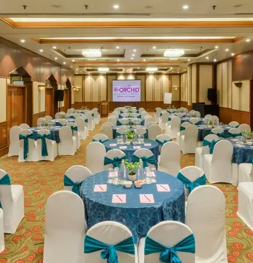 Spacious Banquet Facility in Vile Parle Hotel The Chamber Banquet Hall for Events in Mumbai