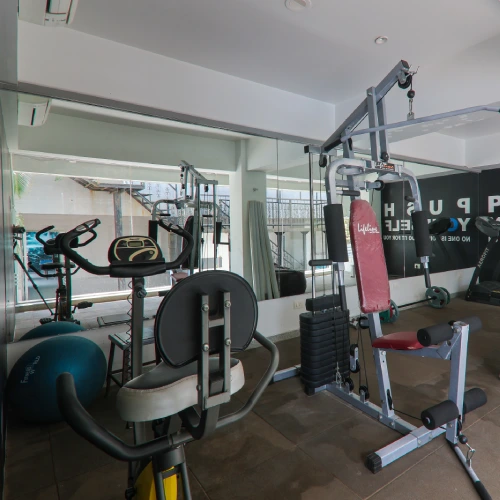 Gym & Fitness – Orchid Panchgani Health Club Gym and fitness centre with cardio and weight equipment at Orchid Hotel Panchgani
